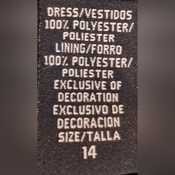 Vintage POSITIVE ATTITUDE Black Maxi Dress - Picture 9 of 9